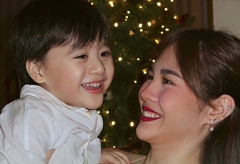 Actress And Singer Janella Salvador with son Jude