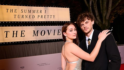 Lola Tung and Christopher Briney. 