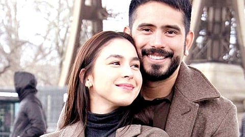 Ex Couple Julia Barretto and Gerald Anderson in one of their out of the country trips
