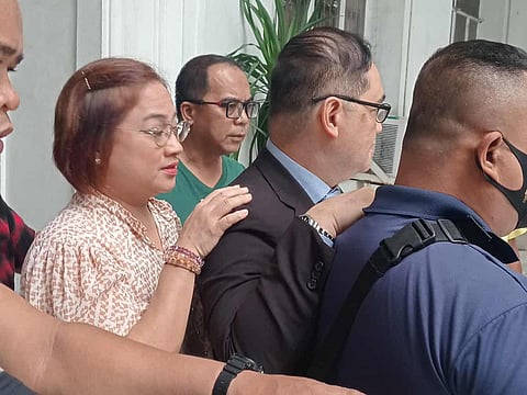 Curlee and Sarah Discaya at DOJ