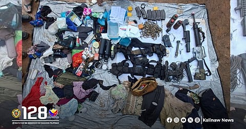 The Philippine Army has recovered firearms and explosives after clashing with communist terrorist group (CTG) members at Sitio Guinobat, Brgy. Bacgong, Caramoan, Camarines Sur on September 14, 2025.