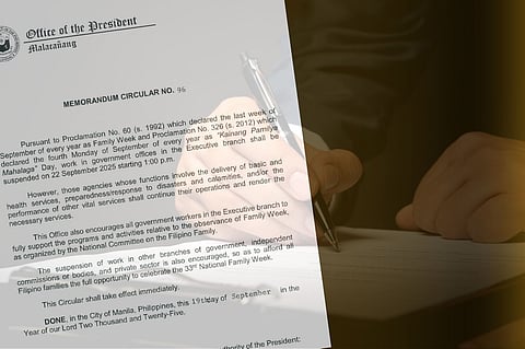 Gov’t work cut short on Monday