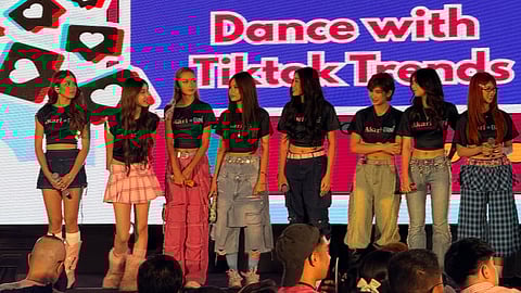 P-POP girl group Bini.