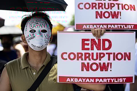 ONE placard, one cry — stop the bleeding of the nation’s coffers.