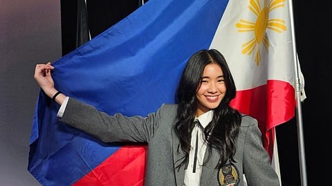 Katseye leader Sophia Laforteza. 