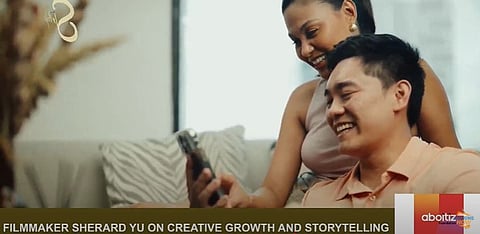 Venus Raj and husband North Orillan on their prenup video captured by Sherard Yu