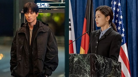 Gang Dong Won as Sanho and JU Ji Hyun as Seo Munju. 