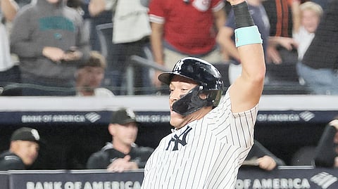 
JOSE Caballero scores a walk-off single to lift the New York Yankees to a 3-2 win over the Chicago White Sox in Major League Baseball.