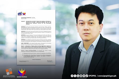 THE Department of Trade and Industry has named Nathaniel S. Arevalo as Acting Director General of the IPOPHL