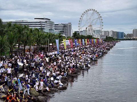 Thousands come together at the flagship site SM By the BAY to lead the nationwide International Coastal Cleanup 2025, clearing the shores of Manila Bay and inspiring collective responsibility for a waste-free future.