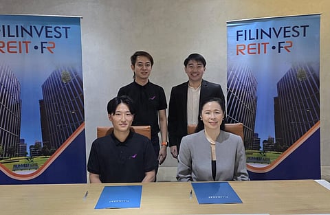 FROM L-R: Mr. Kenki Okumura (Conceive IVF Manila Managing Director); Rommel Bondoc (Kato Repro Biotech Center Managing Director); Mark Steven Chong (Colliers International Philippines, Inc. Negotiator); Maricel Brion-Lirio (FILRT President and CEO).
