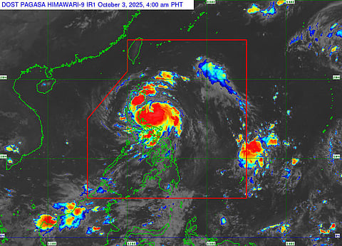 The DOST-PAGASA has reported that Severe Tropical Storm Paolo, with international name Matmo, has intensified to signal no. 4 and is now considered a typhoon while remaining inside the Philippine Area of Responsibility (PAR).