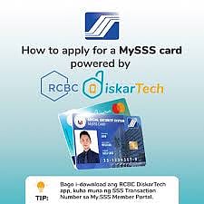 MySSS Card Powered by RCBC DiskarTech has 10 best features, created to serve hardworking Filipinos