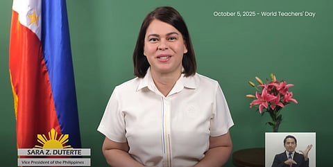 Sara honors teachers on World Teachers’ Day