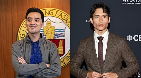
Vico Sotto and Manny Jacinto.