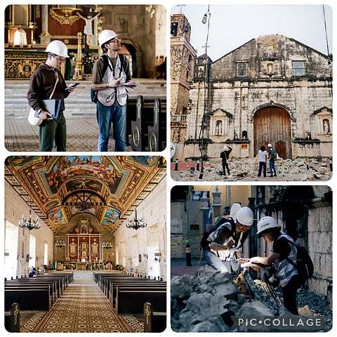 a team of experts—composed of engineers, architects, and preservation personnel from ICOMOS (International Council on Monuments and Sites) and USC CHERISH—arrived to assess the condition of our historic church buildings