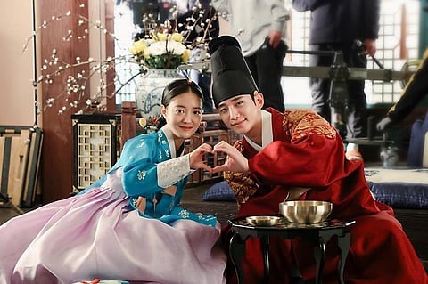 
LEE Se Young and Lee Jun Ho in 'The Red Sleeve.'