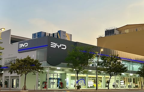 THE newly opened BYD Manila Bay dealership, the brand’s 600th store in the Asia Pacific.