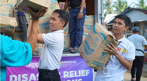 DigiPlus, BingoPlus Foundation deliver 1,000 relief packs to Cebu quake victims