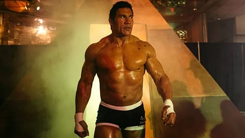 DWAYNE Johnson in ‘The Smashing Machine.’