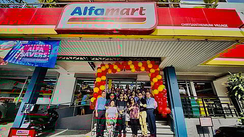 STORE opening in Chrysanthemum Village in San Pedro, Laguna with Alfamart COO Harvey Ong and Engr. Leovino Datario, the first franchisee of Alfamart, and wife Doris Datario