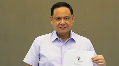 GOVERNOR Arthur Defensor Jr. presents to the public Executive Order No. 111, which lays down key initiatives and reforms under his administration’s provincial agenda.