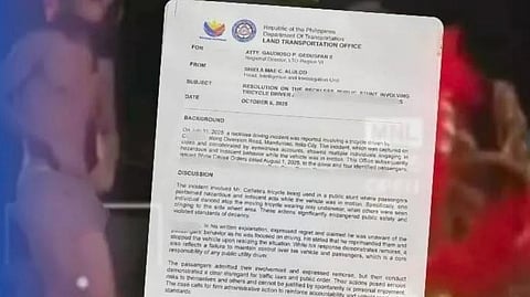 A man caught on video riding on top of a moving tricycle and dancing in his underwear on 31 July, draws public criticism for the reckless act circulating on social media.