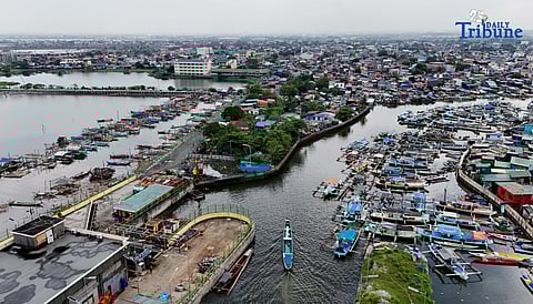 (October 08 2025) Fishing boats were seen in order docks at the fishing community in Brgy. Tangos, Navotas City, on Wednesday October 8 2025. Photo/Analy Labor

