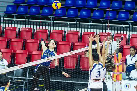 
CELINE Marsh and the NU Lady Bulldogs overcome a pesky Adamson Lady Falcons side to book a 29-31, 25-22, 21-25, 25-21, 15-10 victory to open the second round of the 2025 Shakey’s Super League Preseason Unity Cup Saturday.