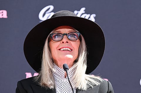 Oscar-winning actress Diane Keaton 