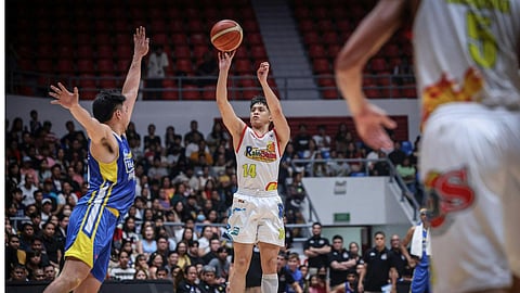 
ANDREI Caracut is doing a great job living his father’s lifelong dream of playing in the Philippine Basketball Association.