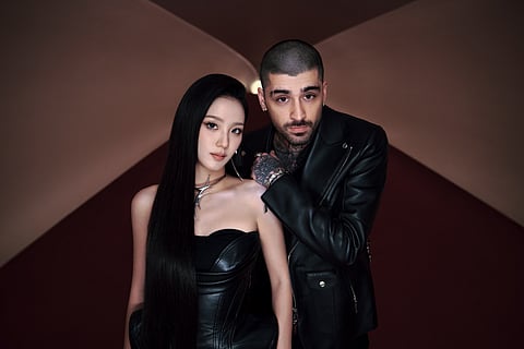 South Korean superstar Jisoo and multi-platinum recording artist, songwriter and producer Zayn.