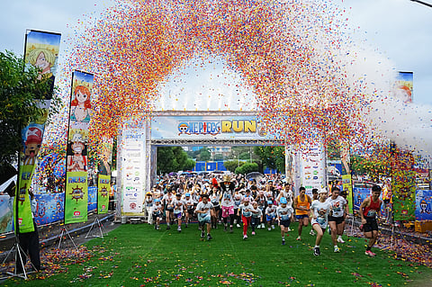 
RUNNERS of all ages compete in the One Piece Run 2025 around SM City Fairview in Quezon City last Sunday.