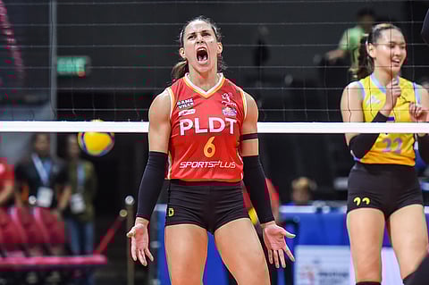 SAVI Davison is expected to carry the cudgels when PLDT battles Choco Mucho in the PVL Reinforced Conference on Thursday at the Smart Araneta Coliseum.   