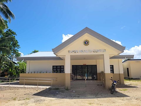 Super Health Center in Hinatuan, Surigao del Sur. 
