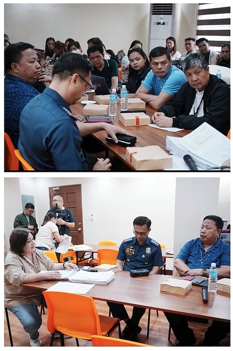 SAFETY MEETING | Governor Pineda convenes meeting with police and DepEd to expedite school inspections after Zambales quake.