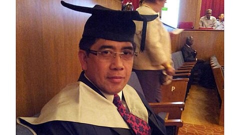 
RX’s dad after graduating at University of Liverpool in Business Management.