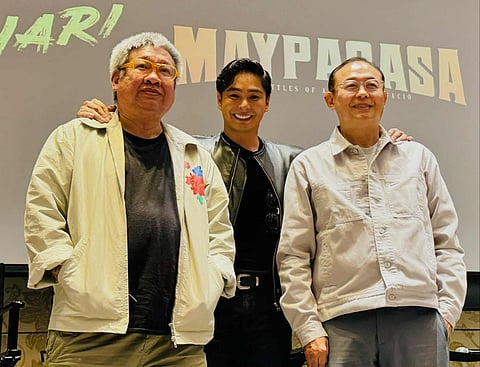 ERIK Matti, Coco Martin and Dondon Monteverde.