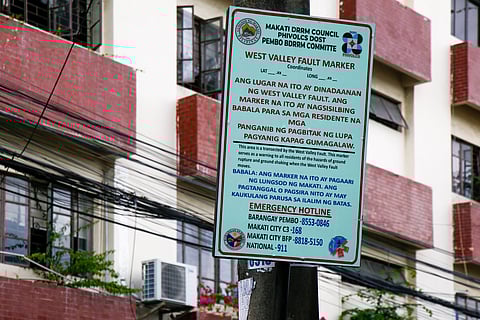 West Valley Fault Markers in Taguig City
