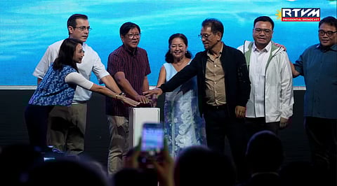 President Ferdinand “Bongbong” Marcos Jr., with First Lady Liza Araneta-Marcos and officials, leads the launch of Phase 4 of the Pasig Bigyang Buhay Muli (PBBM) Program in Manila.