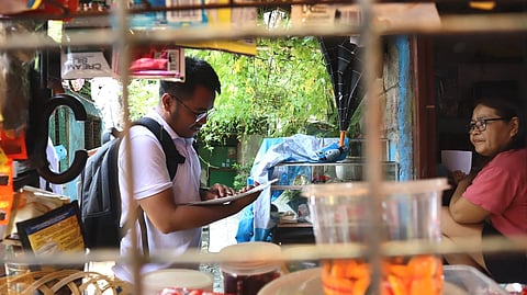 Pastor Raffy Eñerez surveyed the community of Abatez in 2023, Rodriguez, Rizal, for a possible outreach church