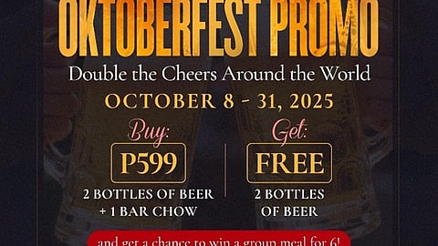 Cheers to good food and beer at Araneta City’s Oktoberfest