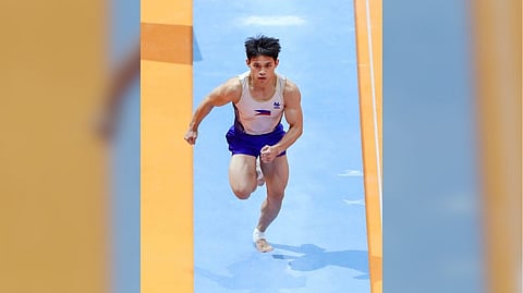 CARLOS Yulo promises an explosive performance when he competes in the finals of the floor exercise and vault events of the 53rd FIG Artistic Gymnastics World Championships in Jakarta.