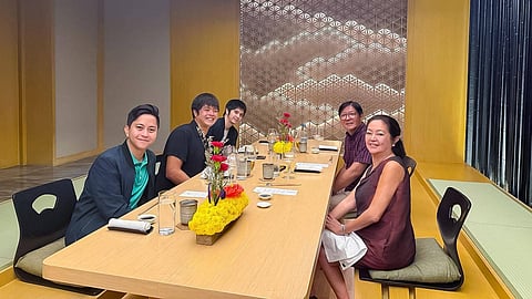 The busy schedules of members of the First Family do not get in the way of their bonding time.Photograph courtesy of liza araneta-marcos/fb