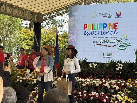 DOT Secretary Cristina Garcia Frasco in the CAR leg of PEP Caravan