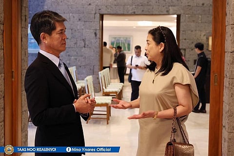 Japan's Ambassador Endo Kazuya and Rizal Gov. Nina Ynares