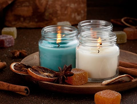SCENTED candles