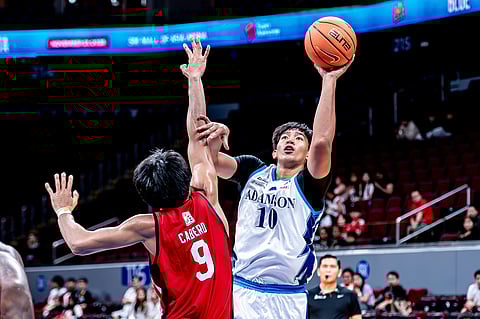 
Cedrick Manzano powers Adamson to a third straight win with a repeat over winless UE, 56-53, in the UAAP Season 88 men’s basketball tournament.