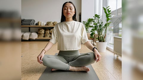 Focus on your breathing when you are upset or anxious.