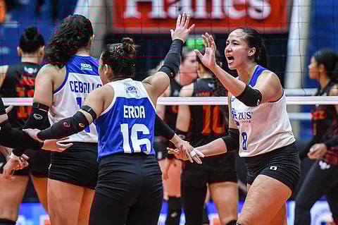 ZUS Coffee remains unscathed after a quick work of Petro Gazz in Pool B of the 2025 PVL Reinforced Conference.